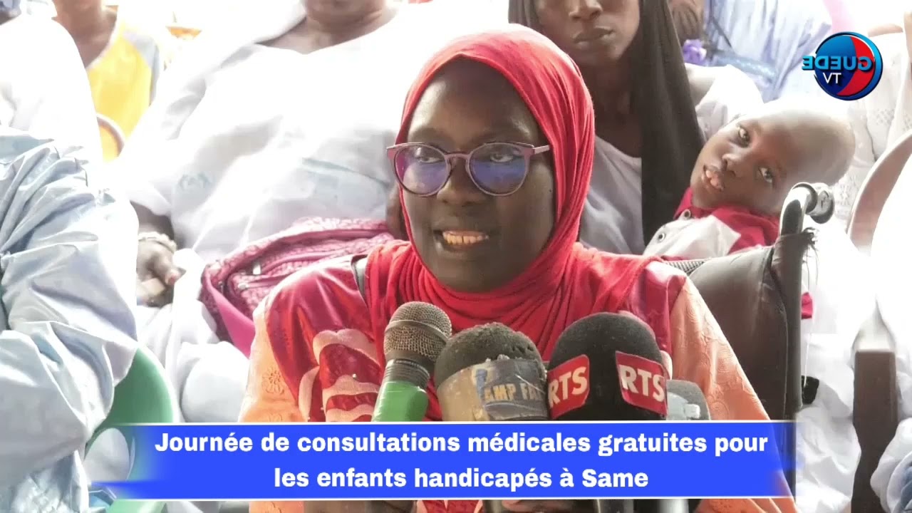 Journée de consultations médicales gratuites pour les enfants handicapés à Same