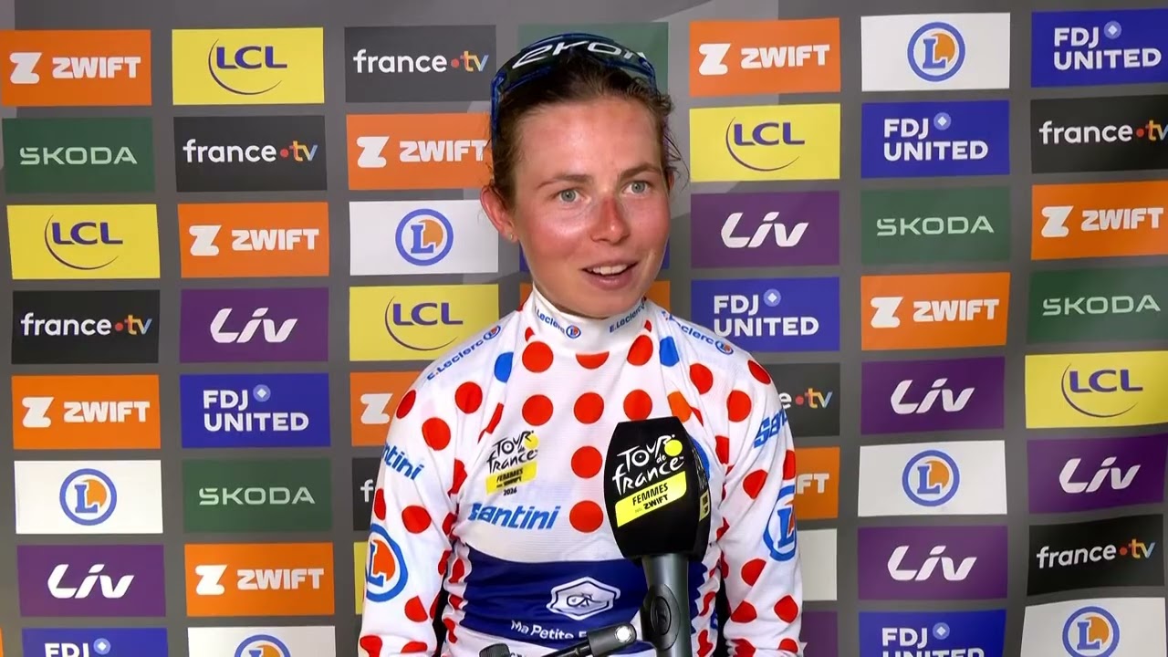 Tour de France Femmes 2026 - Océane Mahé en interview après la 2e étape