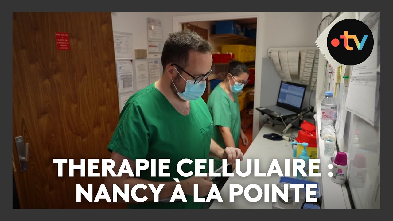 Biomedicaments : le CHRI de Nancy a la pointe de la thérapie cellulaire