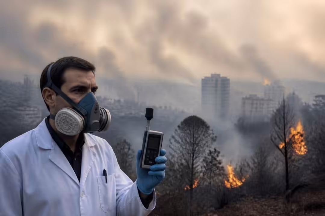 découvrez comment les fumées d'incendie affectent non seulement les poumons, mais aussi d'autres aspects de la santé, et pourquoi les spécialistes doivent rester vigilants.